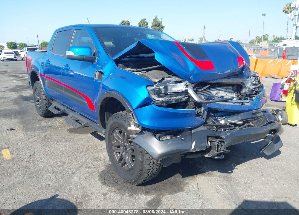 2021 FORD RANGER LARIAT VIN: 1FTER4FH4MLD65091