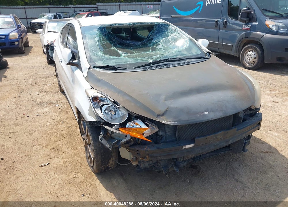 2014 HYUNDAI ELANTRA LIMITED VIN: 5NPDH4AE3EH463417