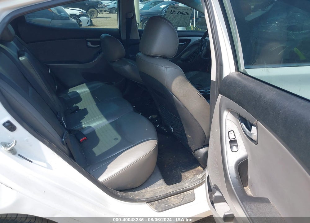 2014 HYUNDAI ELANTRA LIMITED VIN: 5NPDH4AE3EH463417