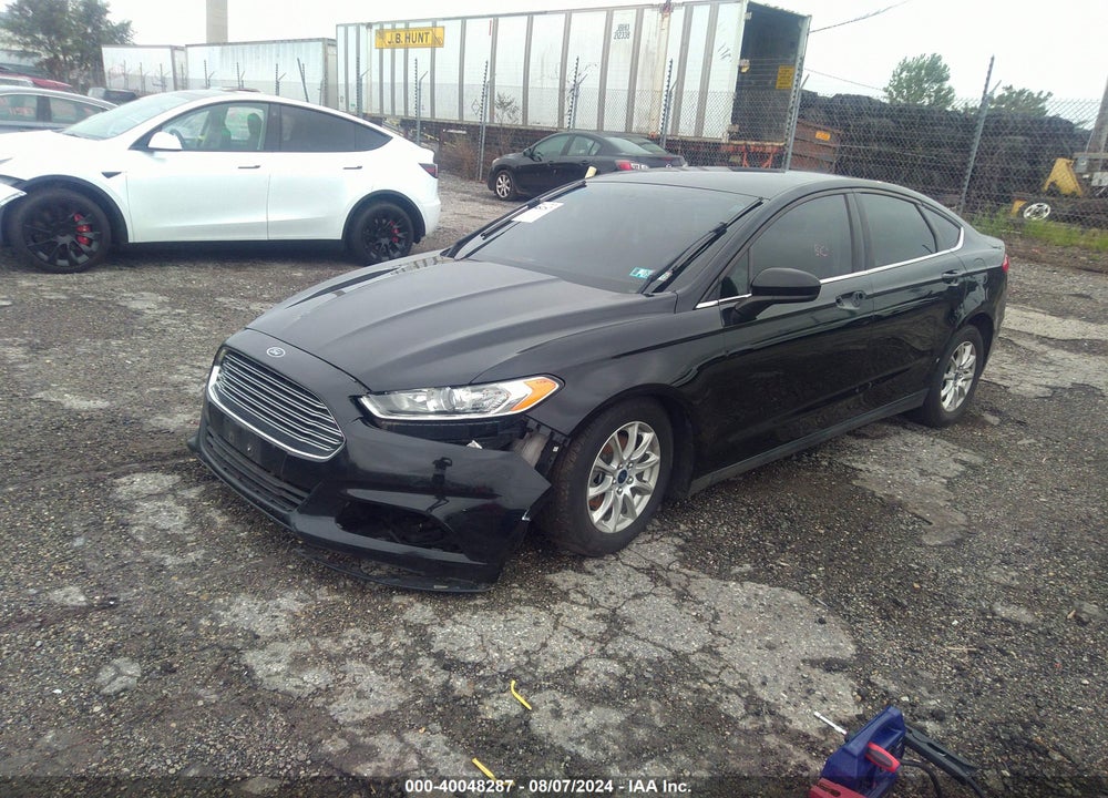 2016 FORD FUSION S VIN: 3FA6P0G75GR369283