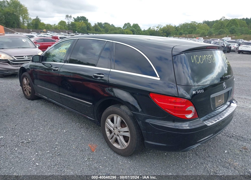 2008 MERCEDES-BENZ R 350 4MATIC VIN: 4JGCB65E28A079025