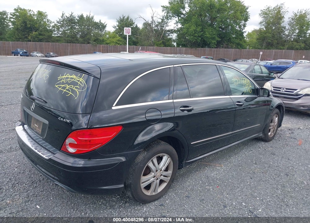2008 MERCEDES-BENZ R 350 4MATIC VIN: 4JGCB65E28A079025