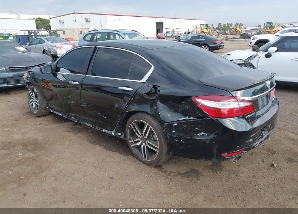 2016 HONDA ACCORD SPORT VIN: 1HGCR2F59GA197578