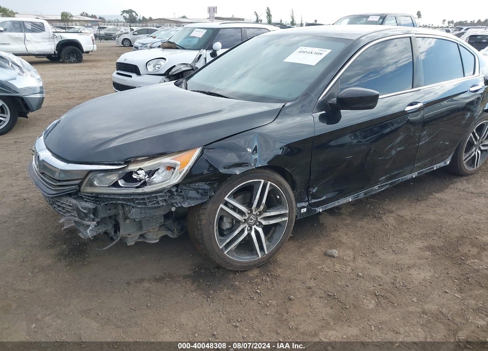 2016 HONDA ACCORD SPORT VIN: 1HGCR2F59GA197578