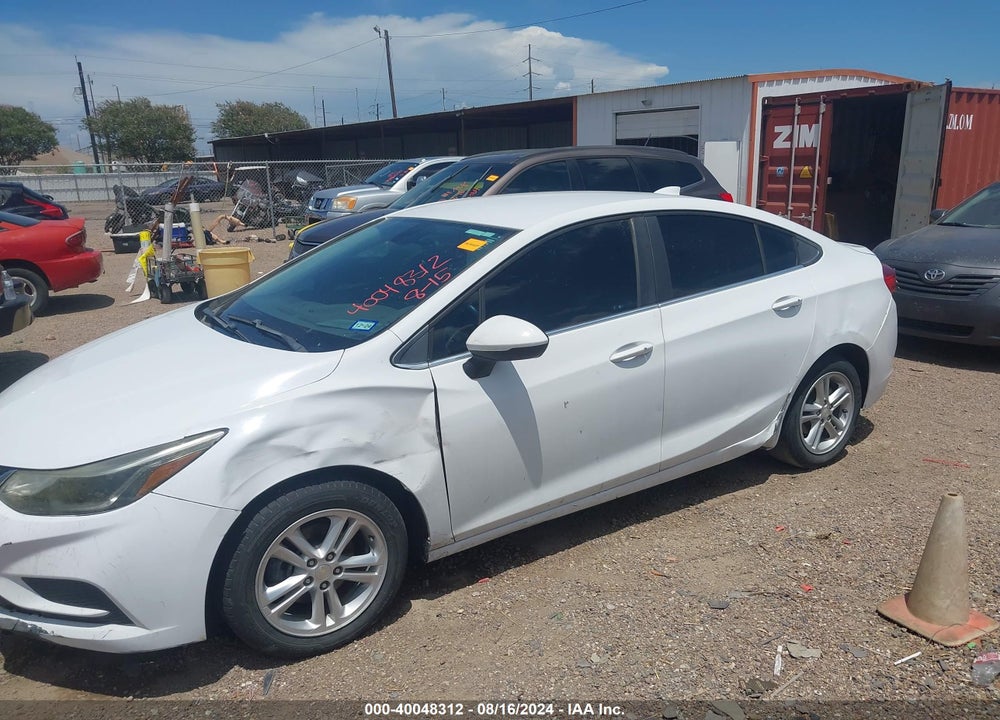 2016 CHEVROLET CRUZE LT AUTO VIN: 1G1BE5SM2G7298911