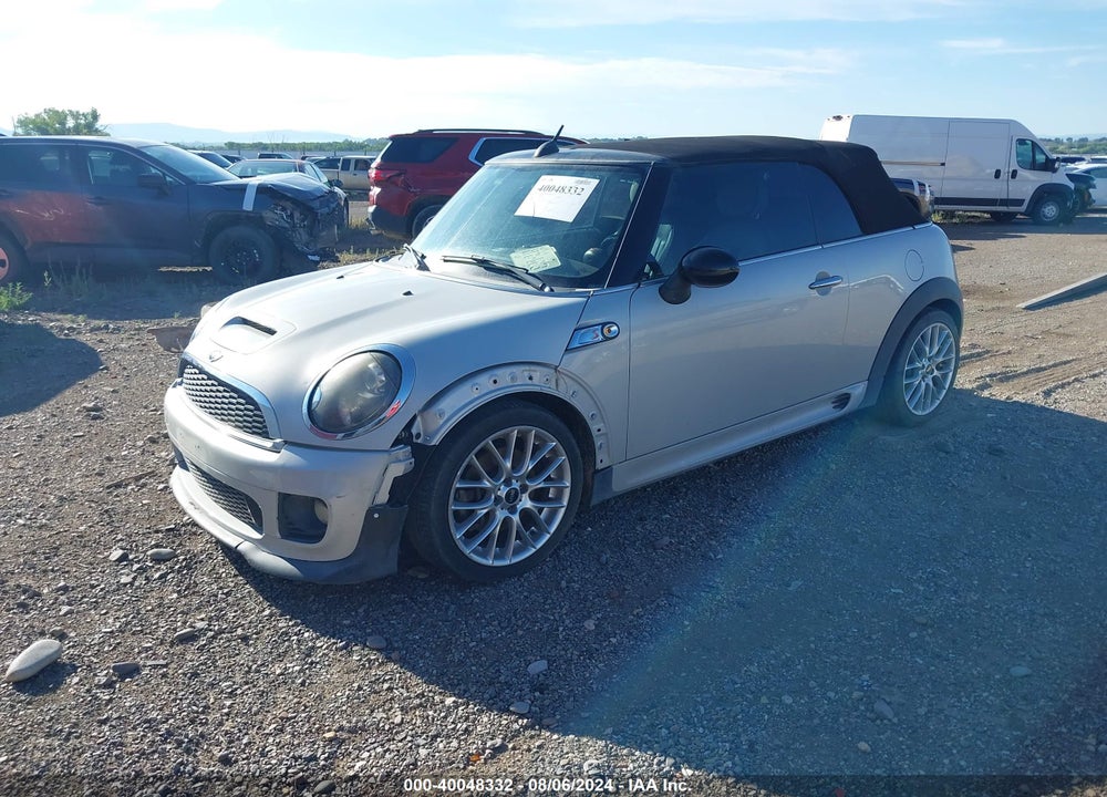2014 MINI CONVERTIBLE COOPER S VIN: WMWZP3C50ET707727