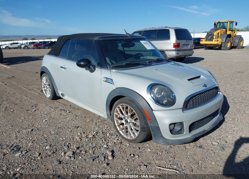 2014 MINI CONVERTIBLE COOPER S VIN: WMWZP3C50ET707727