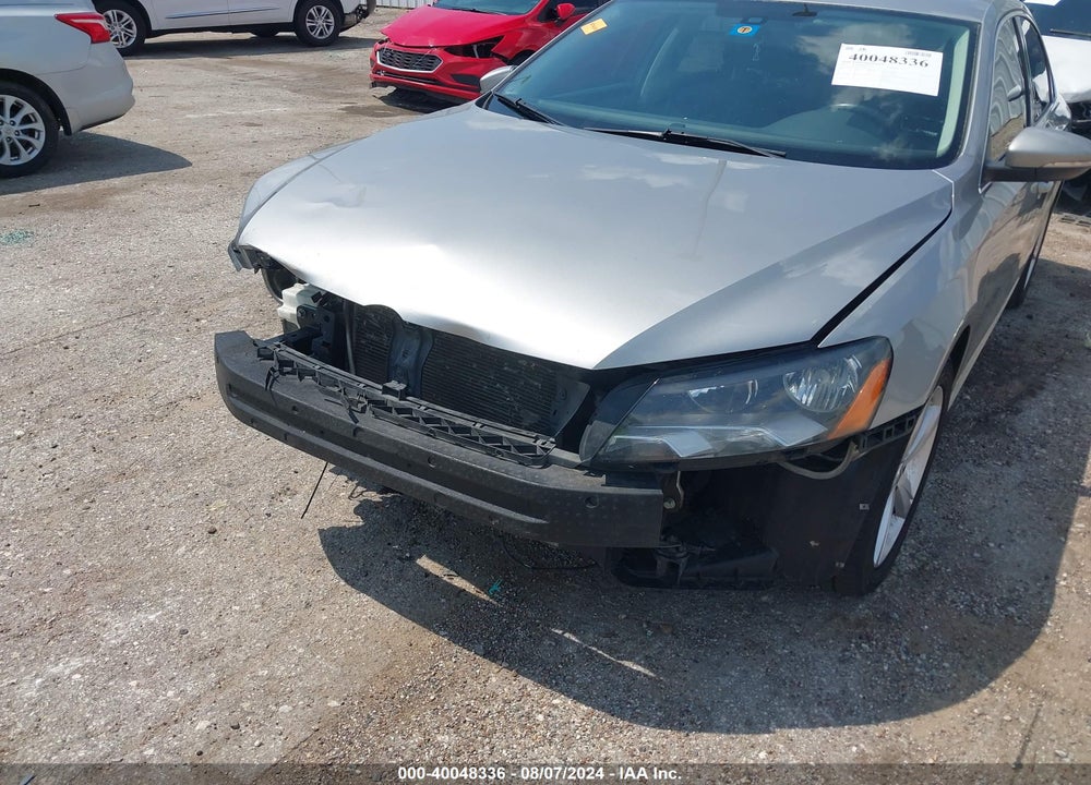 2012 VOLKSWAGEN PASSAT SE W/SUNROOF VIN: 1VWBH7A32CC095731