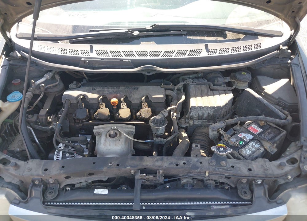 2007 HONDA CIVIC LX VIN: 1HGFA165X7L007886