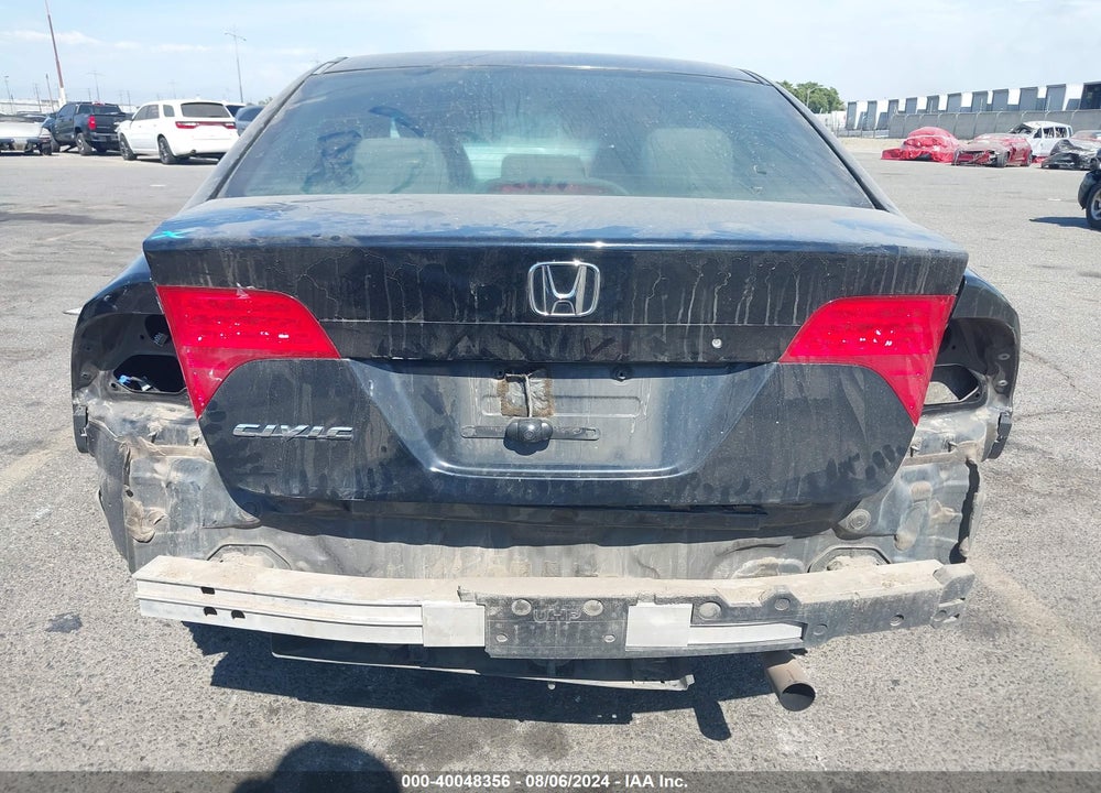 2007 HONDA CIVIC LX VIN: 1HGFA165X7L007886