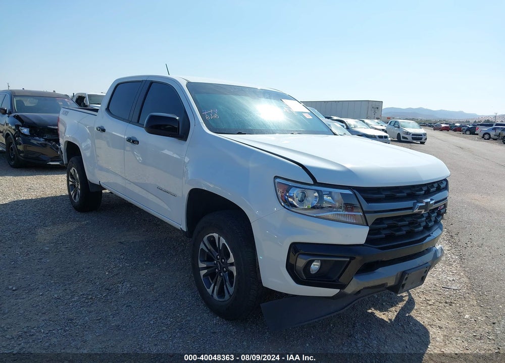 2022 CHEVROLET COLORADO 4WD SHORT BOX Z71 VIN: 1GCGTDEN9N1185331