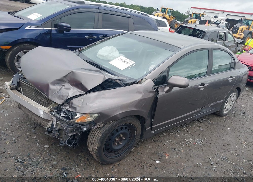 2011 HONDA CIVIC LX VIN: 19XFA1F5XBE037938