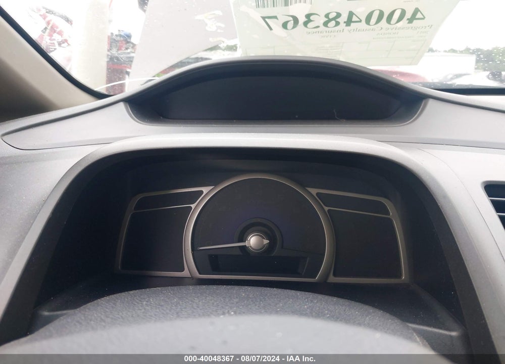 2011 HONDA CIVIC LX VIN: 19XFA1F5XBE037938