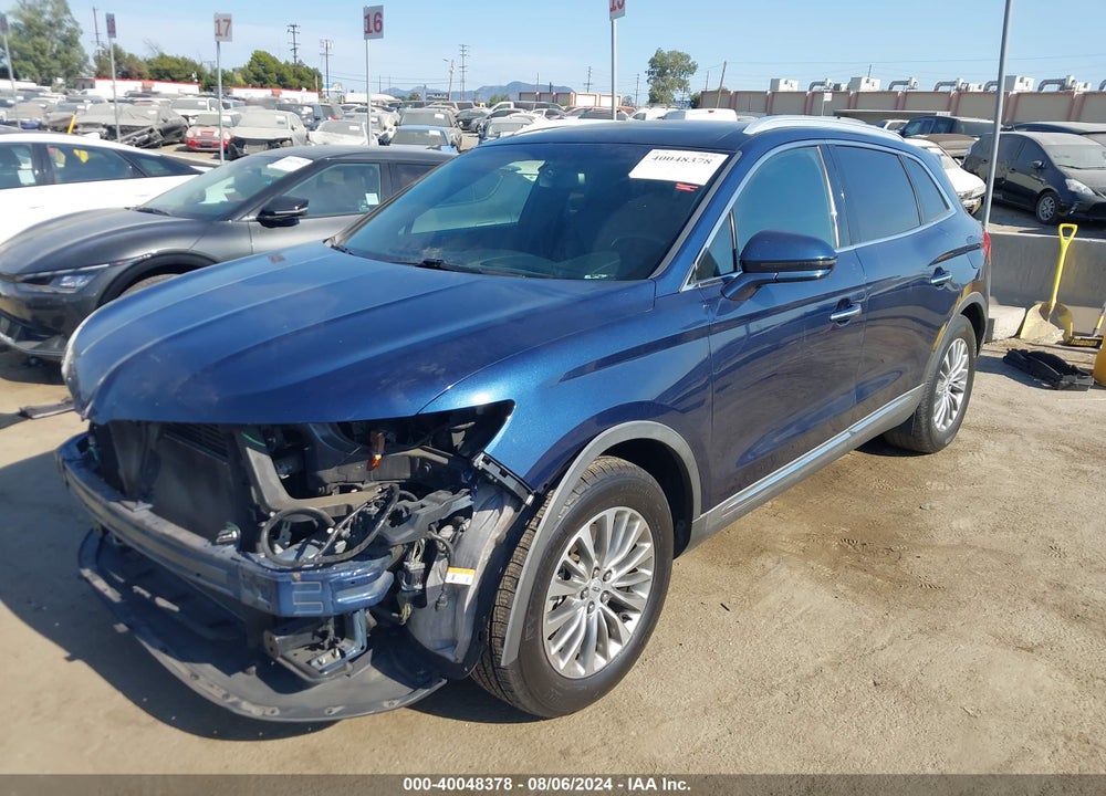 2017 LINCOLN MKX SELECT VIN: 2LMPJ6KR4HBL51157