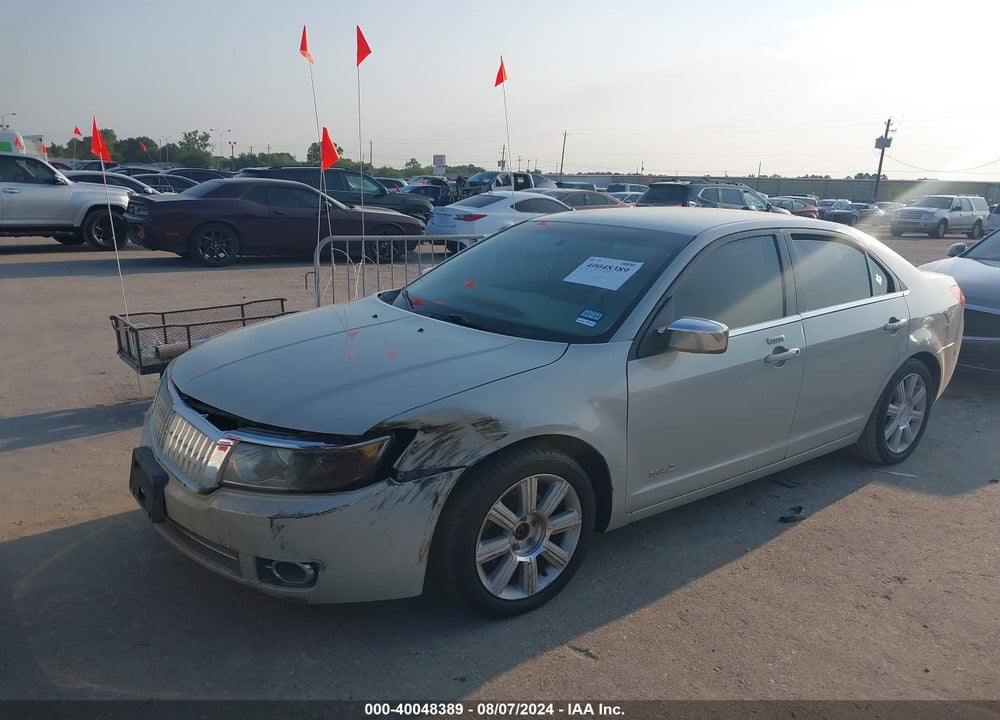 2008 LINCOLN MKZ VIN: 3LNHM26T58R652575