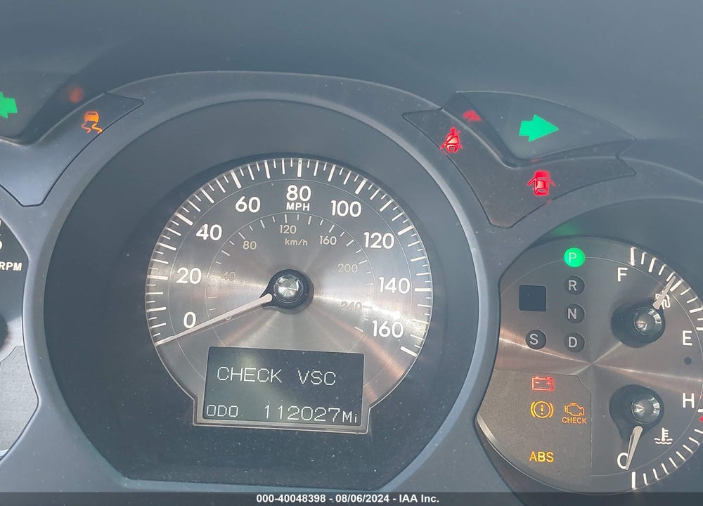 2006 LEXUS GS 300 VIN: JTHBH96S965006520