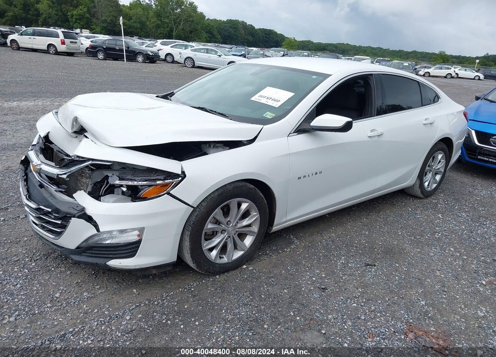 2020 CHEVROLET MALIBU FWD LT VIN: 1G1ZD5STXLF044940