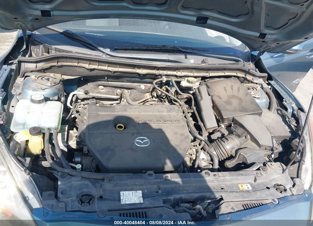 2010 MAZDA 3 I SPORT VIN: JM1BL1SFXA1109634