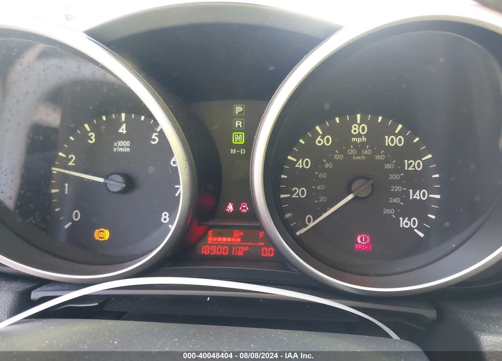 2010 MAZDA 3 I SPORT VIN: JM1BL1SFXA1109634