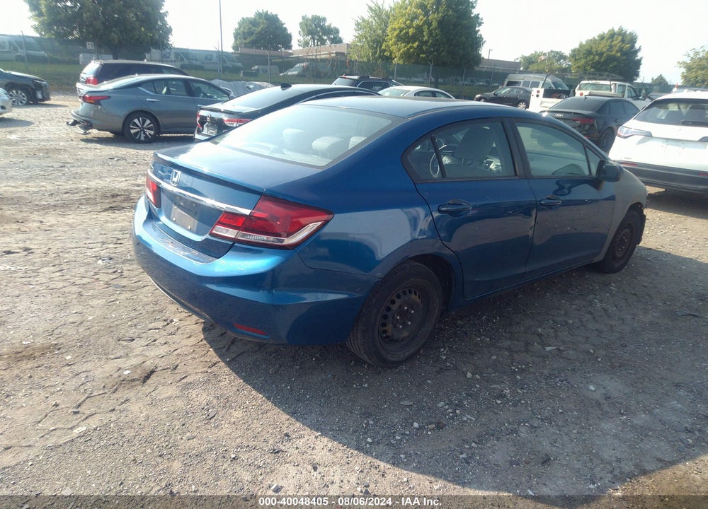 2014 HONDA CIVIC LX VIN: 2HGFB2F58EH531471
