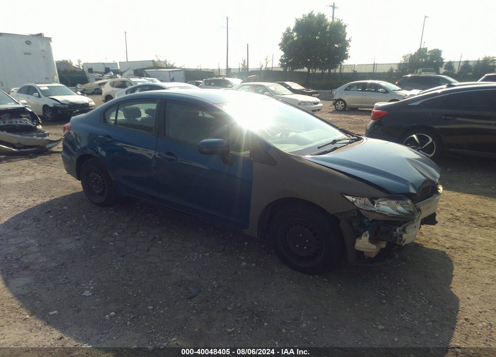 2014 HONDA CIVIC LX VIN: 2HGFB2F58EH531471