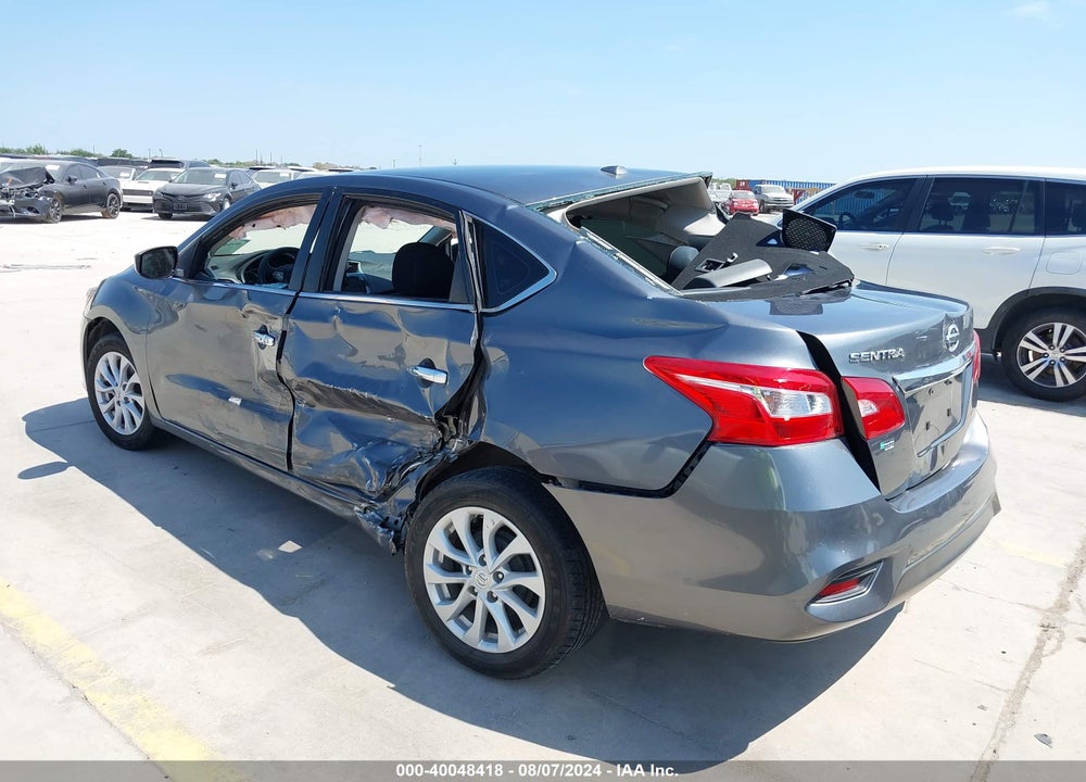2019 NISSAN SENTRA SV VIN: 3N1AB7AP7KL627452