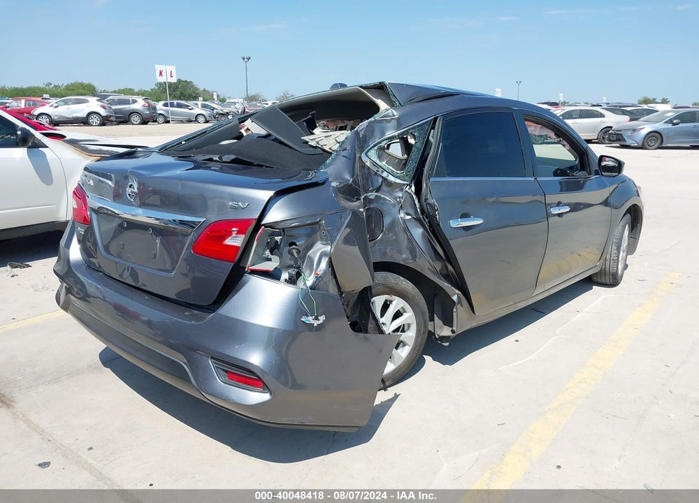 2019 NISSAN SENTRA SV VIN: 3N1AB7AP7KL627452