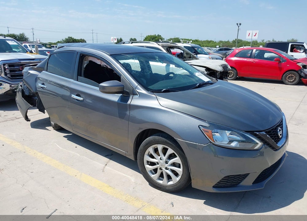 2019 NISSAN SENTRA SV VIN: 3N1AB7AP7KL627452