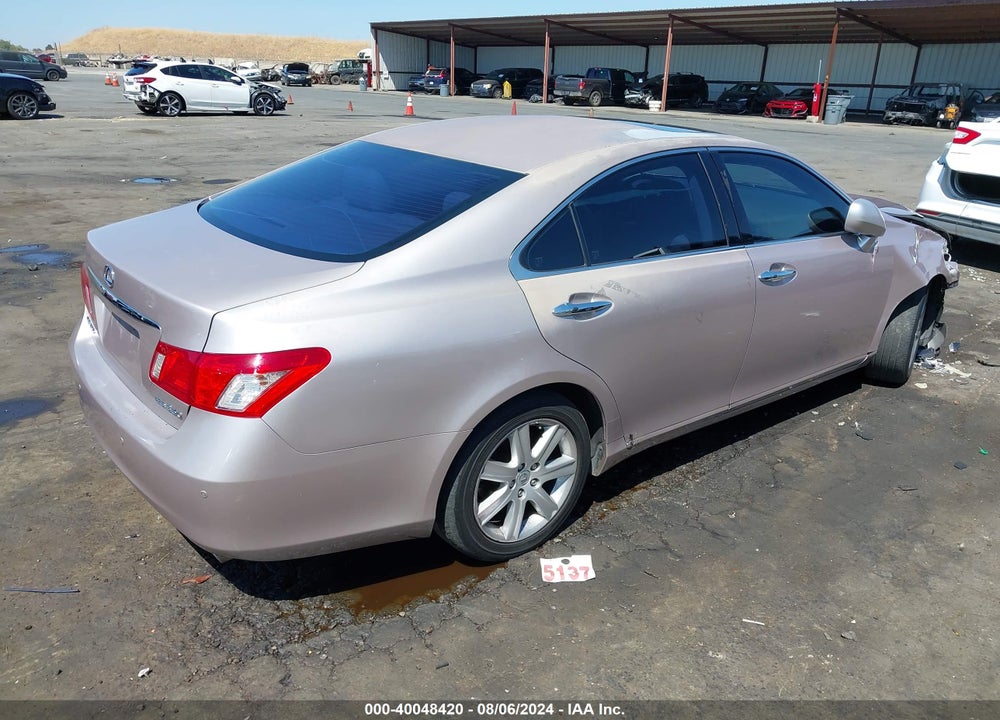 2007 LEXUS ES 350 VIN: JTHBJ46G072025138