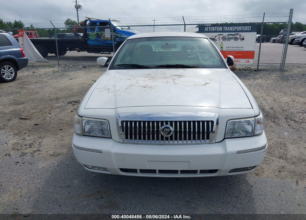 2008 MERCURY GRAND MARQUIS GS VIN: 2MEFM74V78X631417