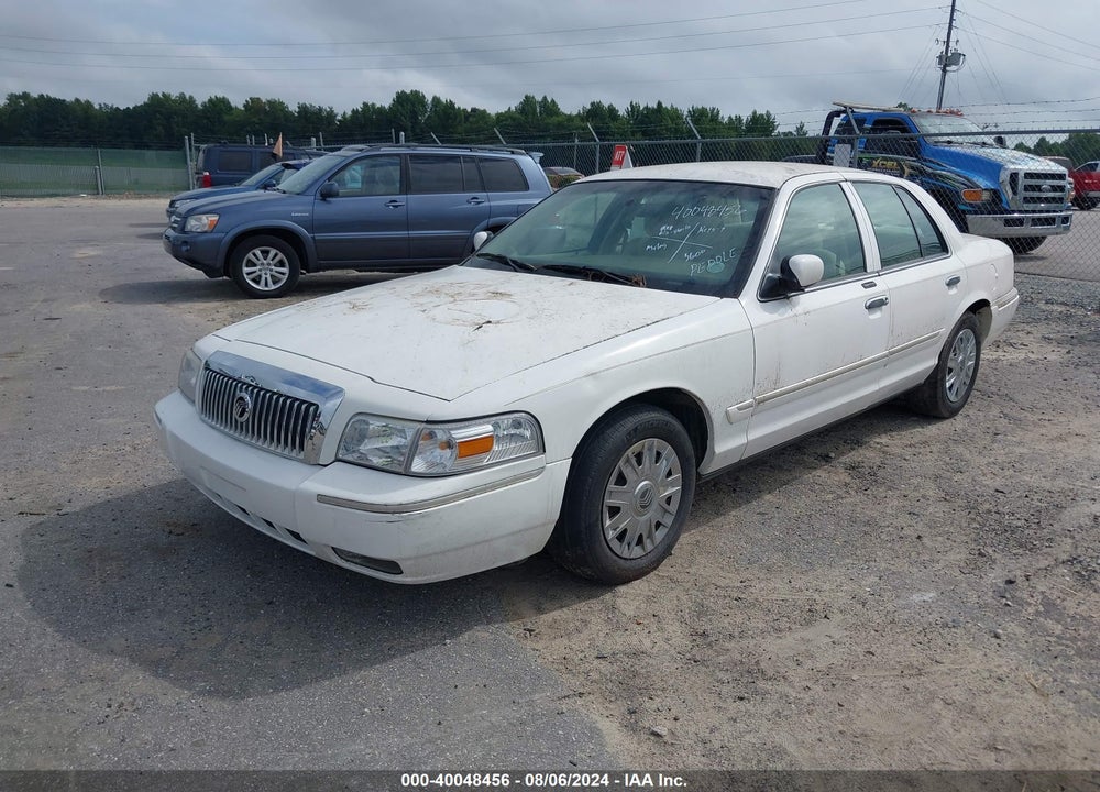 2008 MERCURY GRAND MARQUIS GS VIN: 2MEFM74V78X631417