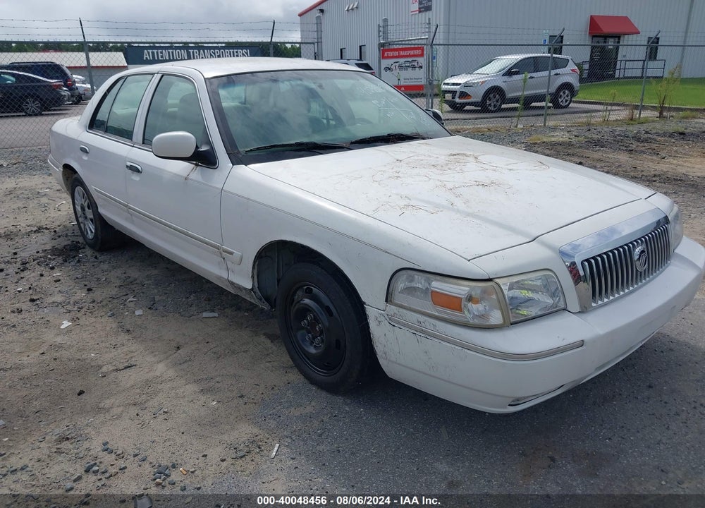 2008 MERCURY GRAND MARQUIS GS VIN: 2MEFM74V78X631417