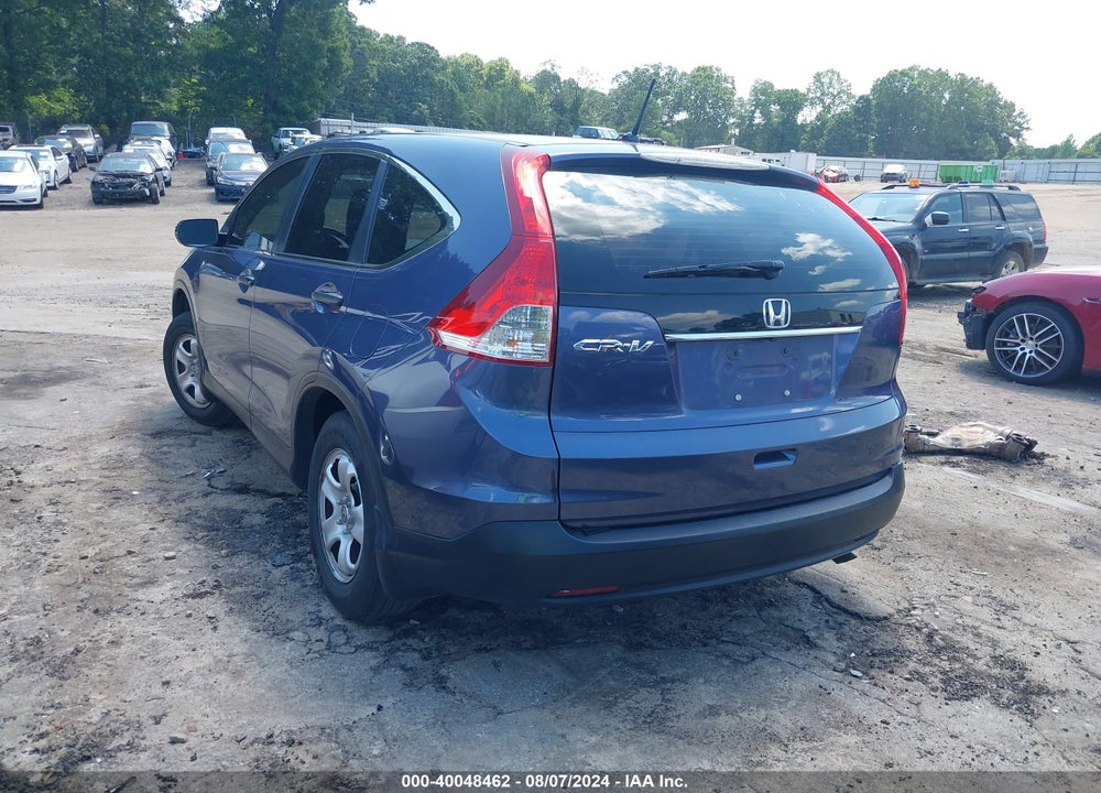 2013 HONDA CR-V LX VIN: 3CZRM3H33DG700795