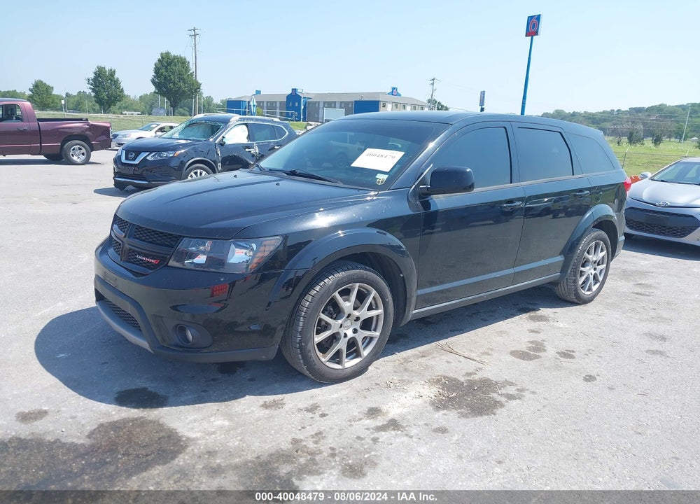 2014 DODGE JOURNEY R/T VIN: 3C4PDCEG8ET300163