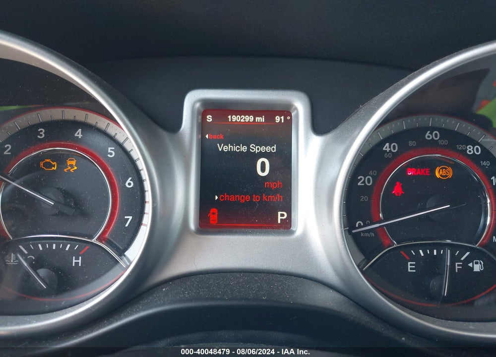 2014 DODGE JOURNEY R/T VIN: 3C4PDCEG8ET300163