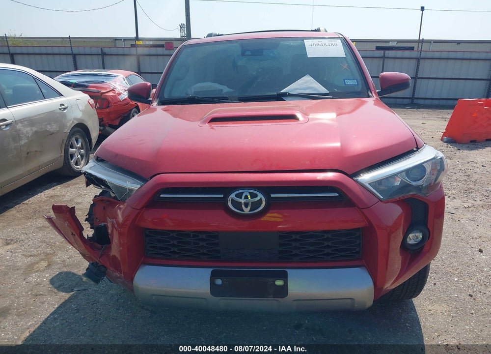 2022 TOYOTA 4RUNNER TRD OFF ROAD VIN: JTEPU5JR0N6015112