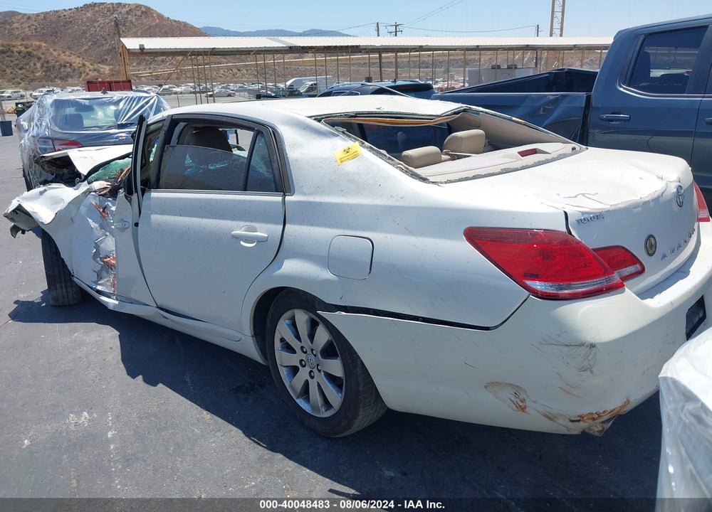 2007 TOYOTA AVALON XLS VIN: 4T1BK36B07U247238