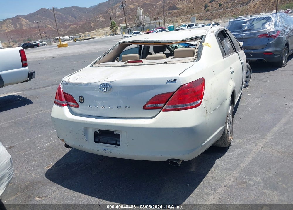 2007 TOYOTA AVALON XLS VIN: 4T1BK36B07U247238