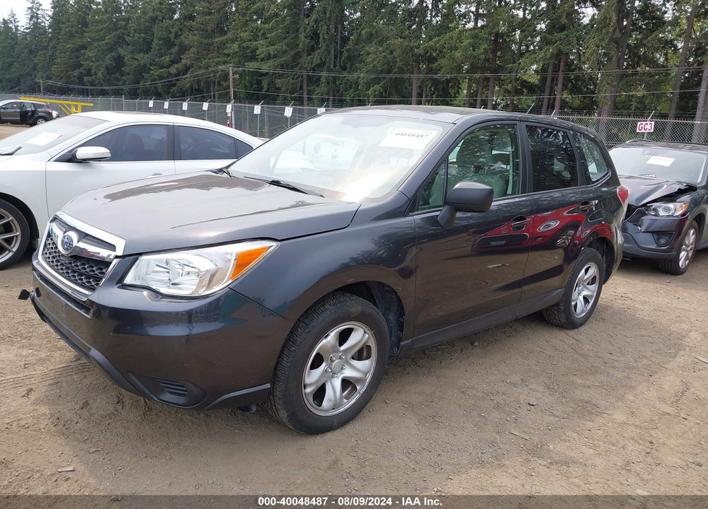 2014 SUBARU FORESTER 2.5I VIN: JF2SJAAC0EH547879