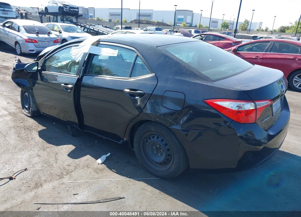 2016 TOYOTA COROLLA L VIN: 5YFBURHE3GP511140
