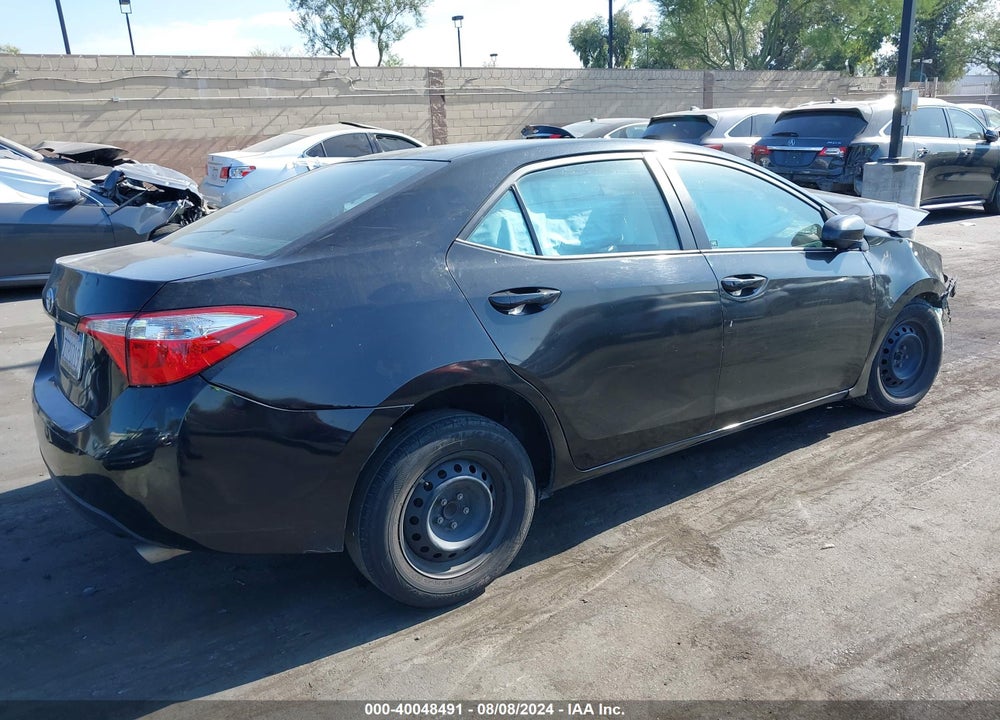 2016 TOYOTA COROLLA L VIN: 5YFBURHE3GP511140