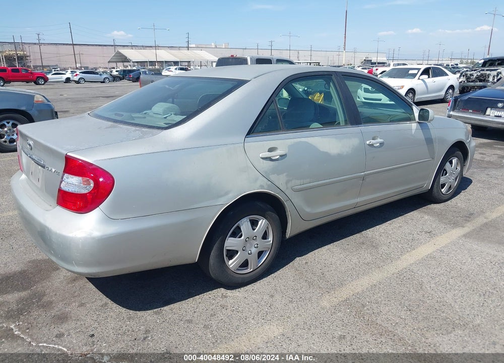 2004 TOYOTA CAMRY LE VIN: 4T1BE32K84U814370