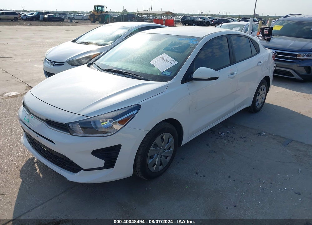 2022 KIA RIO S VIN: 3KPA24ADXNE478836