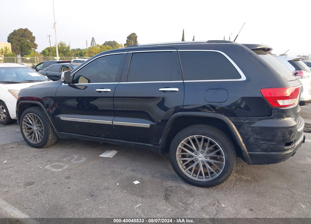 2011 JEEP GRAND CHEROKEE OVERLAND VIN: 1J4RS6GT3BC533945