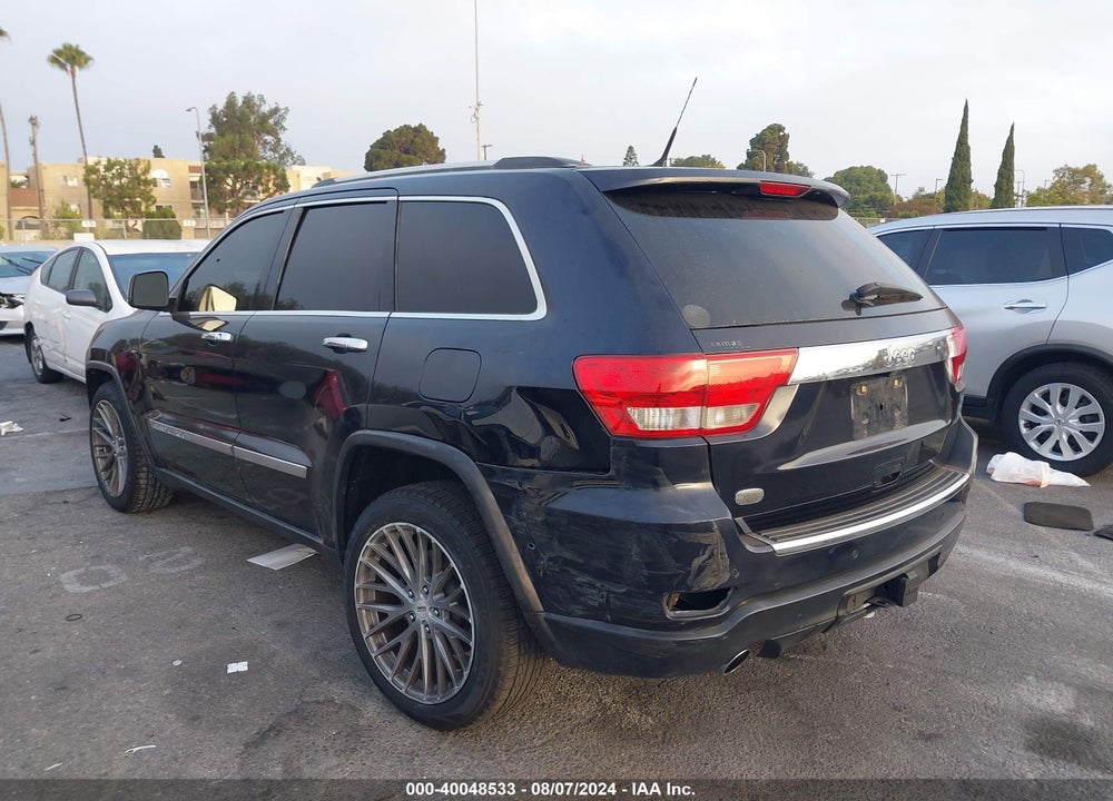 2011 JEEP GRAND CHEROKEE OVERLAND VIN: 1J4RS6GT3BC533945