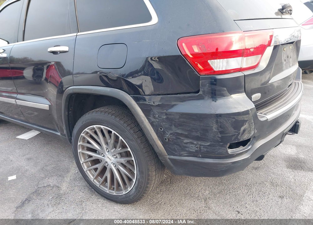 2011 JEEP GRAND CHEROKEE OVERLAND VIN: 1J4RS6GT3BC533945