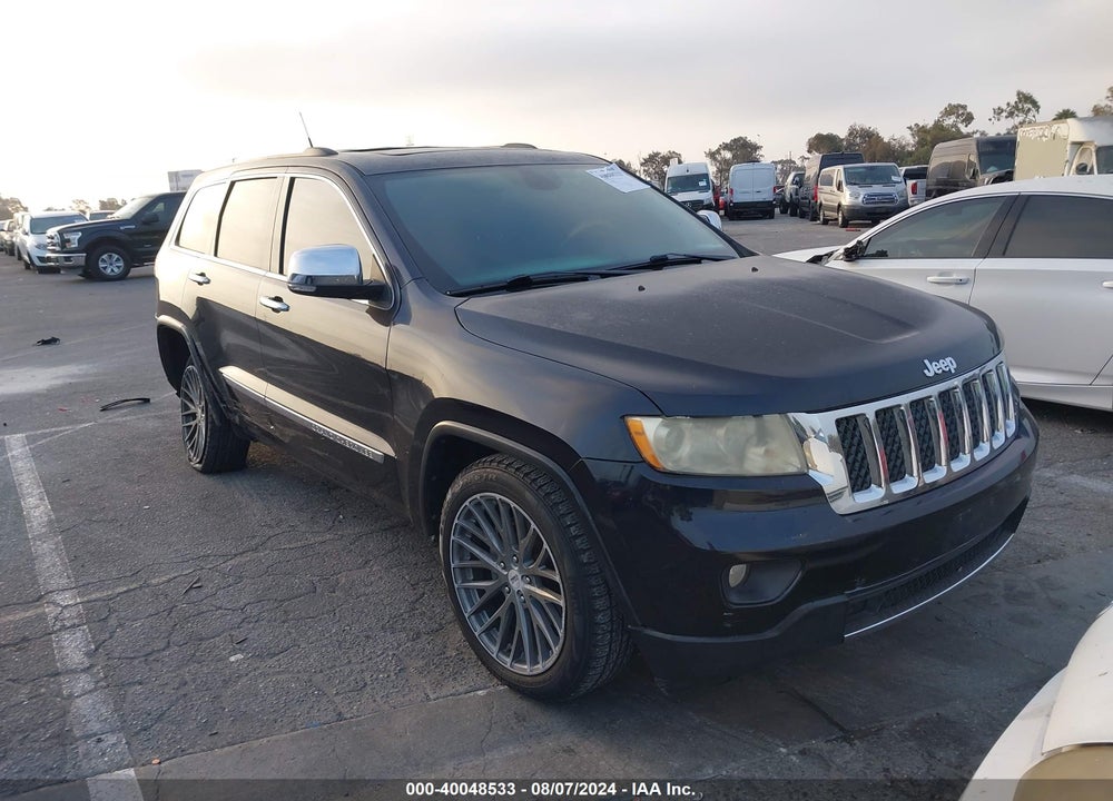 2011 JEEP GRAND CHEROKEE OVERLAND VIN: 1J4RS6GT3BC533945