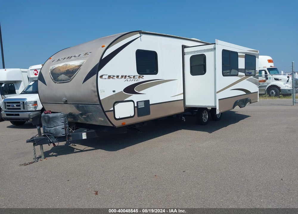 2013 CROSSROADS CRUSIER AIRE TRAVEL TRAILER VIN: 4V0TC2720DE011215
