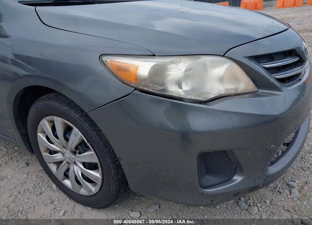 2013 TOYOTA COROLLA LE VIN: 2T1BU4EE7DC122567