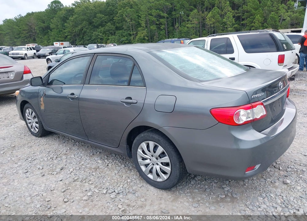 2013 TOYOTA COROLLA LE VIN: 2T1BU4EE7DC122567